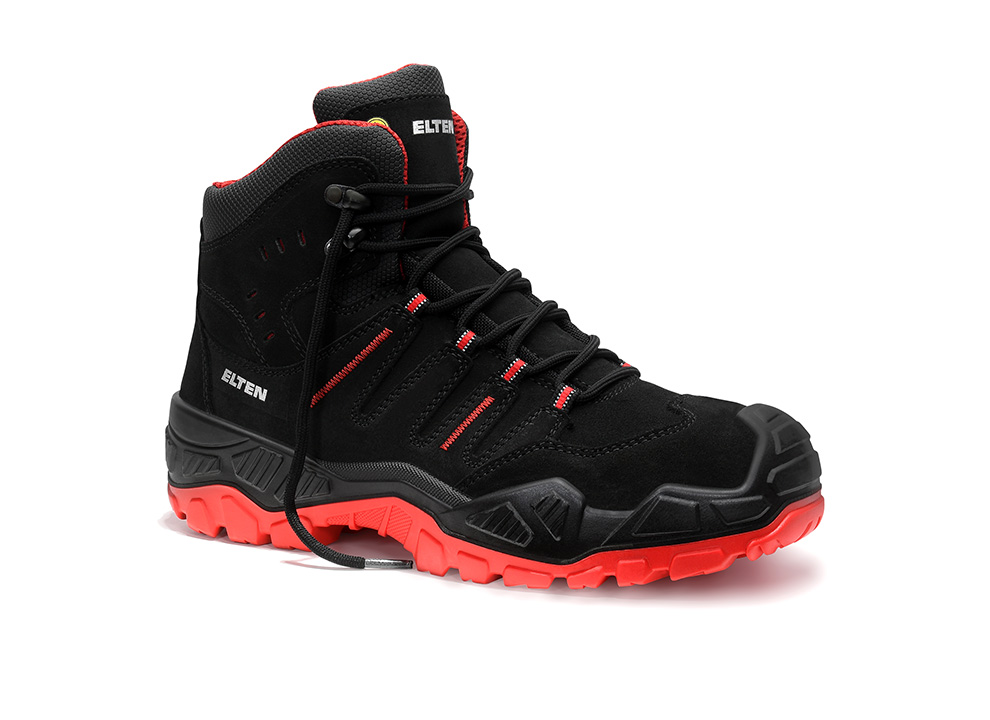 763801 – QUENTIN black-red Mid ESD S3S